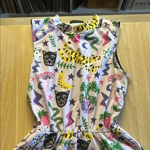 Nooworks Multicolor Graphic Dress